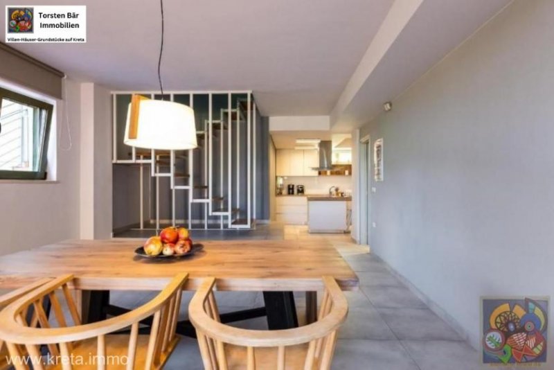 Ayia Chania Kreta, Chania, Doppelhaushälfte Villa Thalia - Luxusvilla Haus kaufen